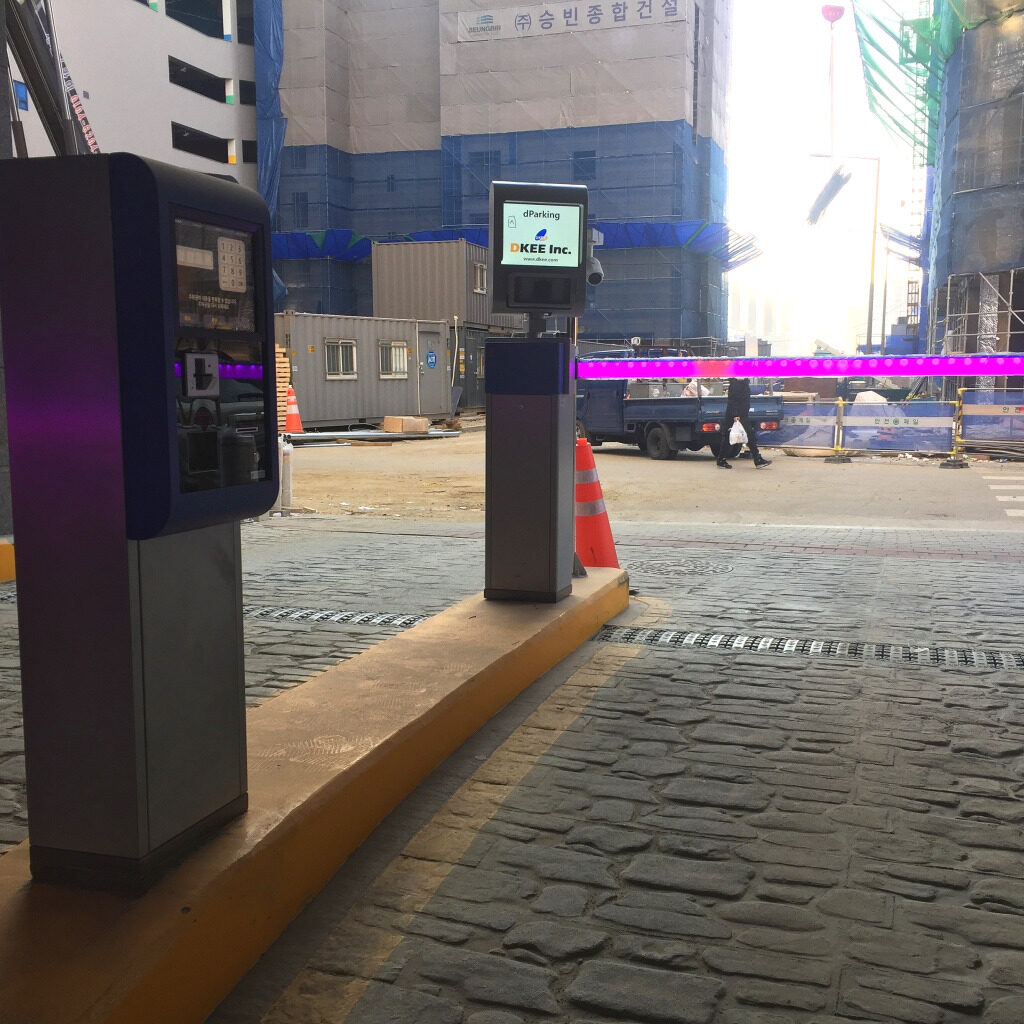 exit lane payment for LPR car park system
