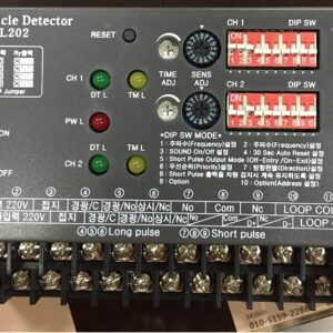 2 CH- Vehicle Detector with loop coil (model : DT-L202)