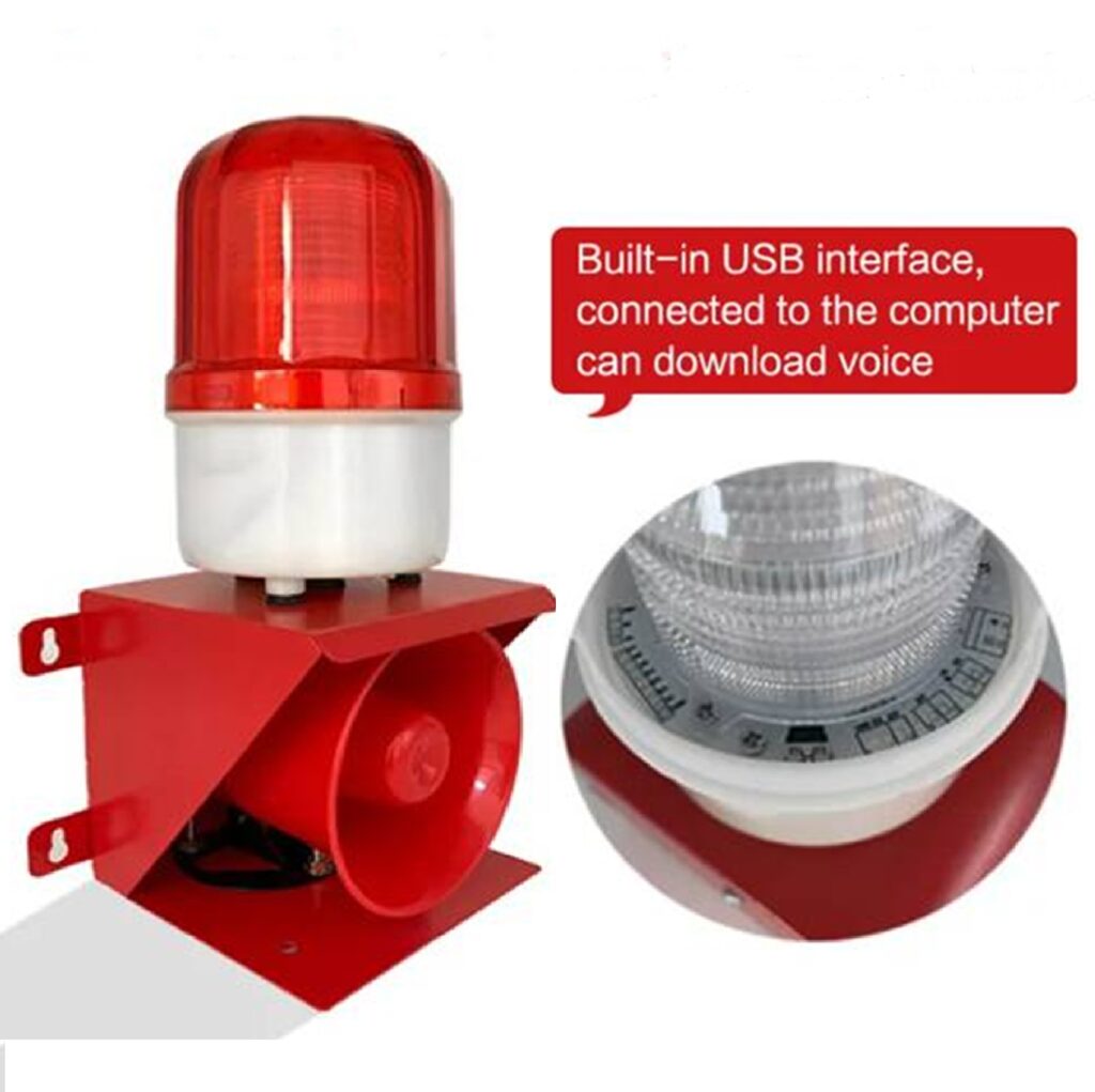 voice warning light
