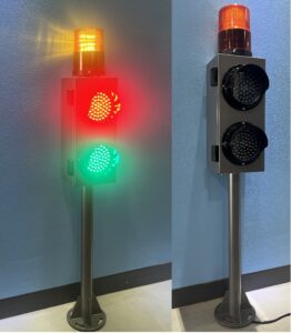 2- color warning light