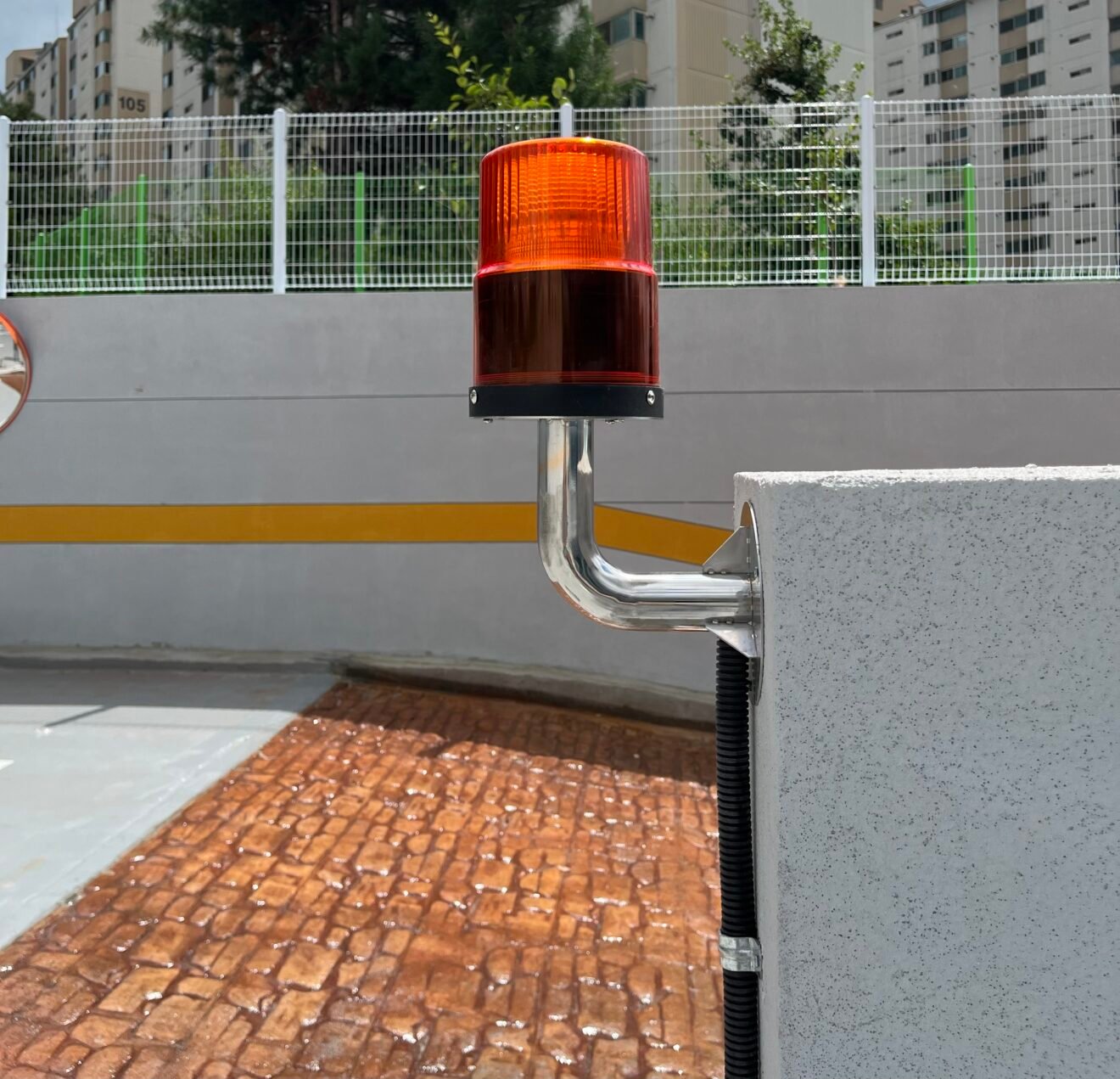 Warning Light Mount Riser Warning Light for wall mounted- K-Parking DKEE